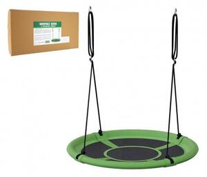 Teddies Houpací kruh zelený 100 cm látková výplň v krabici 73x37x7cm 00110016-XG
