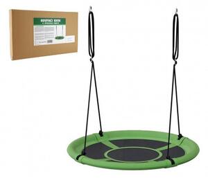 Teddies Houpací kruh zelený 80 cm látková výplň v krabici 60x37x7cm 00110014-XG