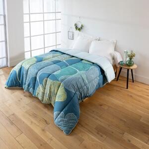 Přikrývka s potiskem Ginkgo, polyester, 200 g/m2 cedrová 200x200 cm
