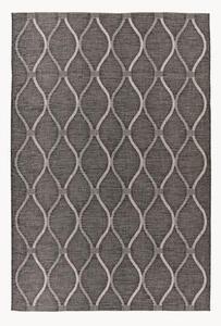 Interiérový a exterirérový koberec s grafickým vzorem Muster