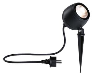 P 94776 LED bodové zahradní světlo Kikolo IP65 90mm 3000K 8W 230V 60° antracit hliník/umělá hmota - PAULMANN
