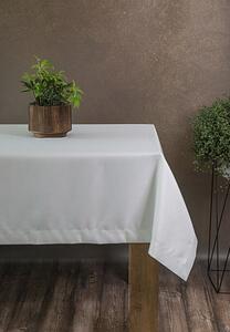 Luxusní ubrus Jowita lurex 140 × 180 cm - bílá/stříbrná