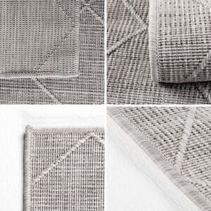 Vopi | Venkovní kusový koberec Zagora 4512 grey - 280 x 370 cm