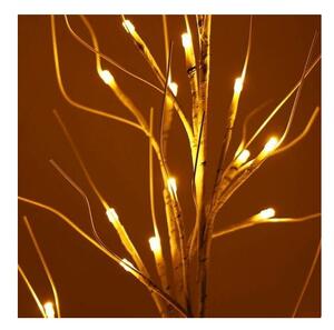 SPRINGOS LED stromek Bříza - 180cm, 96LED, IP44, teplá bílá CL0952-XG