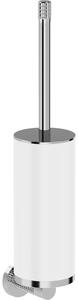 Mexen Triv, závěsný WC kartáč, bílý/chromový, 430x85mm, 70A33071-00W