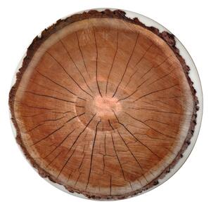 Sada 4 prostírání ve tvaru dřevěné kulatiny