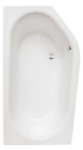 Roth Asymetrická akrylátová vana ACTIVA NEO Varianta: rozměry: 150x90 cm, orientace: Pravá - (ACTIVA NEO 150 P - 9850000)