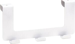 Bemeta Design WHITE: Věšák, na dveře, se 3 háčky - 101106224