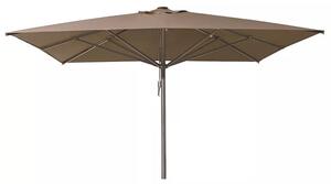 Zahradní slunečník LIVA taupe 400x400cm Exteriér | Zahradní stínění | Slunečníky