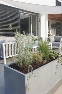 Truhlík MAXI, sklolaminát, šířka 100 cm, beton design