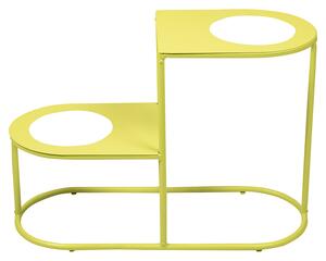 Zahradní set květináčů NAUDI žlutá Exteriér | Zahradní květináče