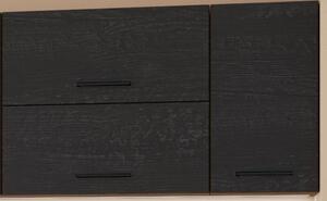 Kuchyňská linka VIGO dark wood/dub lancelot, Sestava B, 260 cm