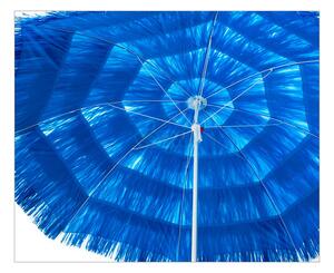 DEMA Plážový slunečník 160 cm UV30 Hawaii, modrý 41270D