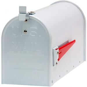 DEMA Hliníková americká poštovní schránka, bílá 40756D