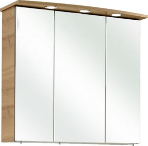 ZRCADLOVÁ SKŘÍŇKA, barvy dubu, 75/72/20 cm Xora - Zrcadlové skříňky