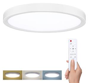SOLIGHT LED osvětlení s dálkovým ovladačem Estela White, 36W, 2700lm, 30cm, CCT, Dim