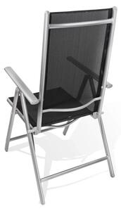 DEMA Skládací židle Rimini, černá 94019D