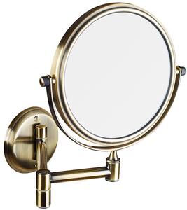 Bemeta Design RETRO bronz: Kosmetické zrcátko, ø 140 mm, oboustranné - 106101697