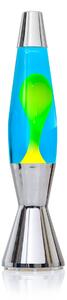 Mathmos Astrobaby, originální lávová lampa, 1x28W, modrá se žlutou lávou, 43cm
