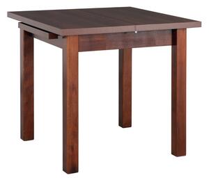 Drewmix jídelní sestava DX 4 + odstín dřeva (židle + nohy stolu) buk, odstín lamina (deska stolu) bílá, potahový materiál látka