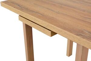 Drewmix jídelní sestava DX 4 + odstín dřeva (židle + nohy stolu) buk, odstín lamina (deska stolu) wenge, potahový materiál látka