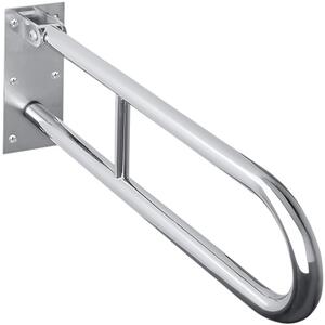 Bemeta Design HELP: Madlo, 813 mm, ve tvaru U, sklopné, bez krytky, nerez, lesk - 301102081