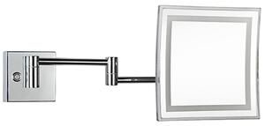Bemeta Design Kosmetické zrcátko, 225 x 225 mm, s LED osvětlením - 116301812