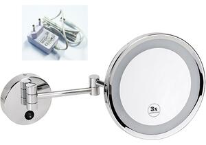 Bemeta Design Kosmetické zrcátko, ø 240 mm, s LED osvětlením - 116401772