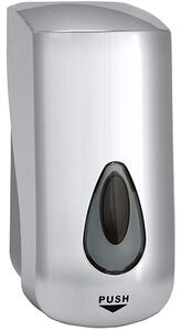 Bemeta Design Dávkovač mýdla, 1000 ml, plast, šedá - 121209037