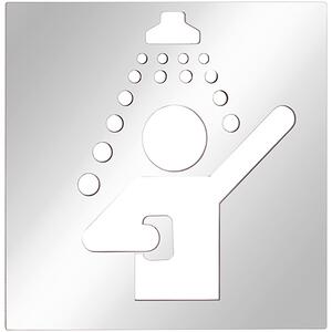 Bemeta Design Ikona - Sprcha, čtverec, lesk - 111022072