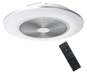 BRILAGI - LED Stmívatelné svítidlo s ventilátorem AURA LED/38W/230V stříbrná +DO BG0373