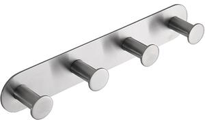 Bemeta Design EASY: Věšák, se 4 háčky, mat - 163106395