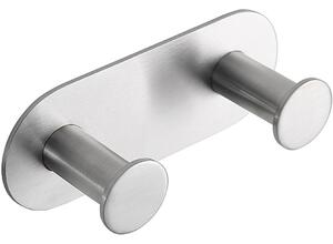 Bemeta Design EASY: Věšák, se 2 háčky, mat - 163106375