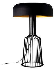Designová stolní lampa Felicity 36 cm černá