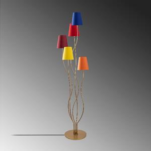 Designová stojanová lampa Daneil IV 160 cm vícebarevná