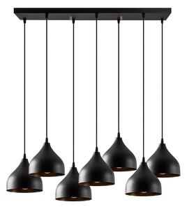Designový lustr Odetta 88 cm černý