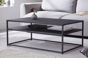 Designový konferenční stolek Damaris 100 cm černý - II. třída