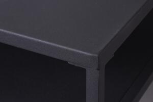 Designový konferenční stolek Damaris 100 cm černý - II. třída