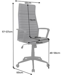 Designová kancelářská židle Roma černá