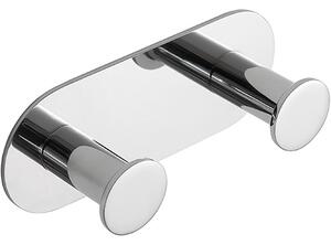 Bemeta Design EASY: Věšák, se 2 háčky, lesk - 163106371