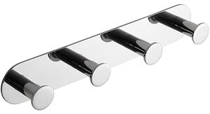 Bemeta Design EASY: Věšák, se 4 háčky, lesk - 163106391