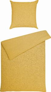 POVLEČENÍ, krep, žlutá, 155/220 cm Janine - Online Only povlečení, Online Only