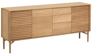 Dubová komoda Kave Home Lenon 200 x 45 cm