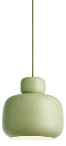 Závěsná svítidlo Woud, Stone, stmívatelné, Zelená, Kuchyně, Kov, Design