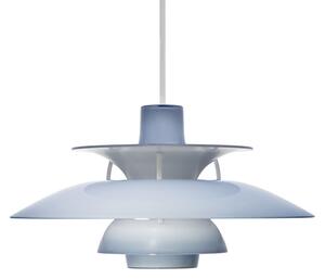Závěsná svítidlo Louis Poulsen, PH 5 320, stmívatelné, Modrá, Jídelna, Plast, Design