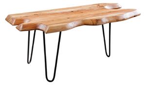 Designový konferenční stolek Jax 100 cm akácie