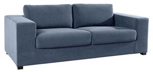Designová sedačka Joe 220 cm modrý manšestr