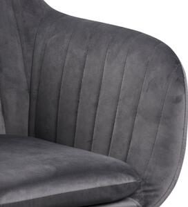 Designové židle Nashira tmavě šedá VIC