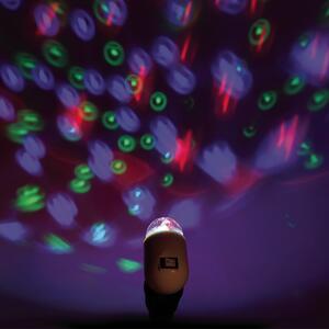 ACA Lighting Dětské svítidlo do zásuvky LED Mini Disco Ball 3W/RGB/IP20