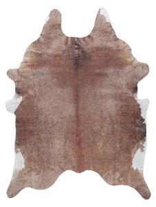 Hans Home | Kusový koberec Etosha 4112 brown (tvar kožešiny) - 100x135 tvar kožešiny